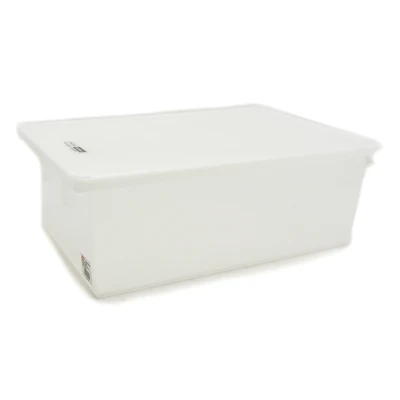 Gambar Clover Kotak Penyimpanan Dengan Tutup 51x35.5x20 cm - Putih
