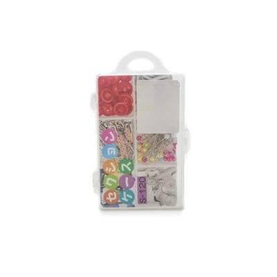 Gambar Clover Kotak Penyimpanan Aksesoris 14x8.5x3 cm - Putih
