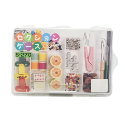Gambar Clover Kotak Penyimpanan Aksesoris 29x19x4.5 cm - Putih