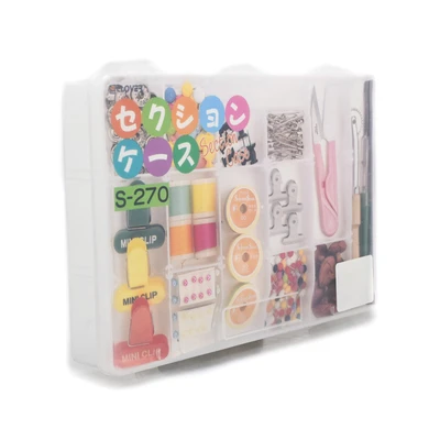 Gambar Clover Kotak Penyimpanan Aksesoris 29x19x4.5 cm - Putih