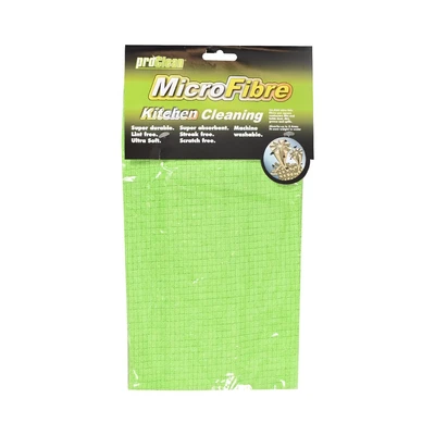 Gambar Proclean Kain Lap Microfiber Terry C-G 40x60 cm - Hijau