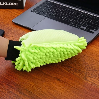 Gambar Proclean Chenille Sarung Tangan Pembersih - Hijau