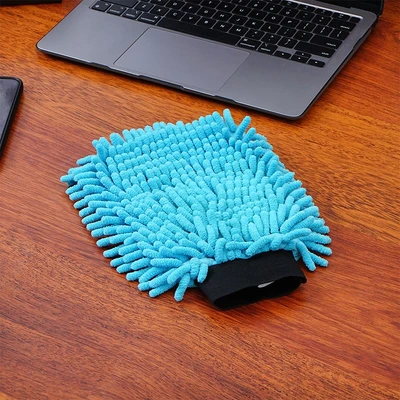 Gambar Proclean Chenille Sarung Tangan Pembersih - Biru