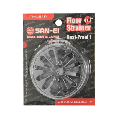 Gambar San Ei 10x5 Cm Saringan Saluran Air Phn51p - Silver