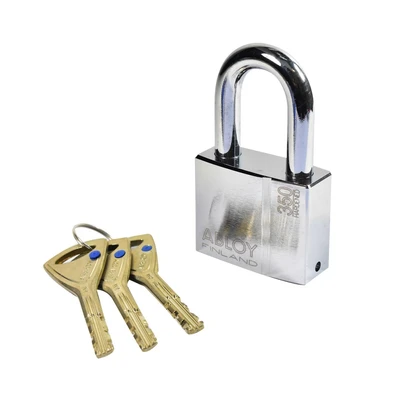 Gambar Abloy Gembok Boron Klasik Grade 5 Pl350N/50 - Silver