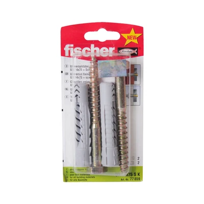 Gambar Fischer Sekrup Nylon Ux 14X74 mm