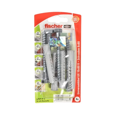 Gambar Fischer Sekrup Nylon 10X60 mm