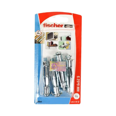 Gambar Fischer Dynabolt Gipsum Hm Sk 50909 6x52 mm Set 4 pcs