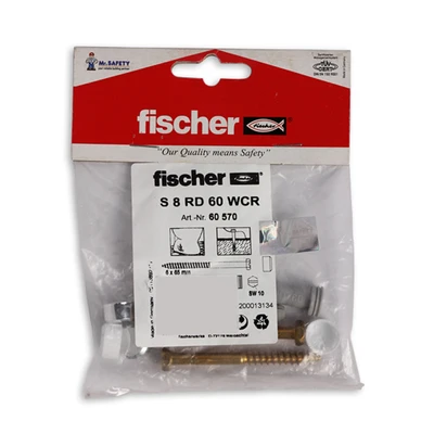 Gambar Fischer Set Sekrup Sanitary S8Rd60Wcr