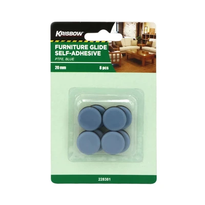 Gambar Krisbow Alas Kaki Meja Bulat 2cm 8 Pcs