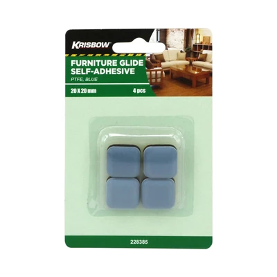 Gambar Krisbow Alas Kaki Meja Persegi 2x2 cm 4Pcs