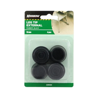Gambar Krisbow Alas Kaki Bantalan Karet Meja Dan Kursi 1.9 cm 4 Pcs