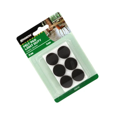 Gambar Krisbow Alas Kaki Furnitur Bentuk Bulat 22mm 12Pcs