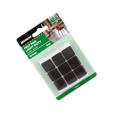 Gambar Krisbow Alas Kaki Meja Persegi 1.9 cm 18 Pcs