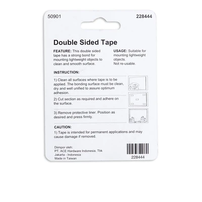 Gambar Krisbow Double Tape 1.3x75 cm