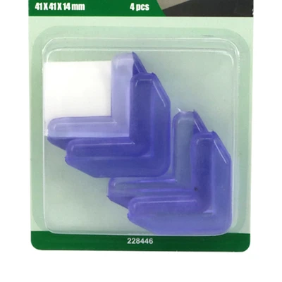 Gambar Krisbow Pelindung Sudut Meja 4.1x4.1x1.4 cm 4 Pcs