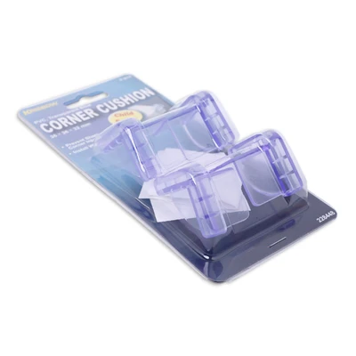 Gambar Krisbow 3.6x3.6x3.2 cm Pelindung Sudut Meja PVC Set 4 pcs