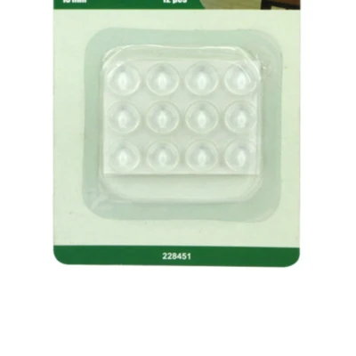Gambar Krisbow Alas Kaki Pelindung Serbaguna 1.3 cm 12Pcs - Transparan