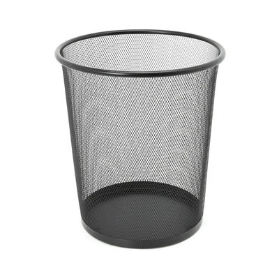 Gambar Stora Tempat Sampah Besi Mesh Round 8 Liter - Hitam