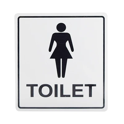 Gambar Krisbow Stiker Anodized Toilet Wanita 9x10 cm