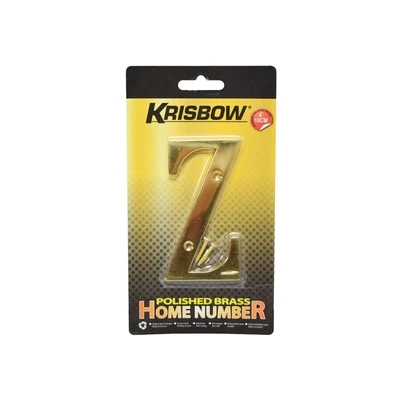 Gambar Krisbow Huruf Rumah Z Polish Brass 10 cm