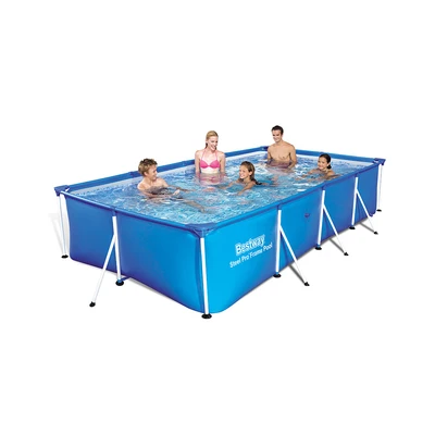 Gambar Bestway 400x211x81 cm Kolam Renang Frame Square 56405