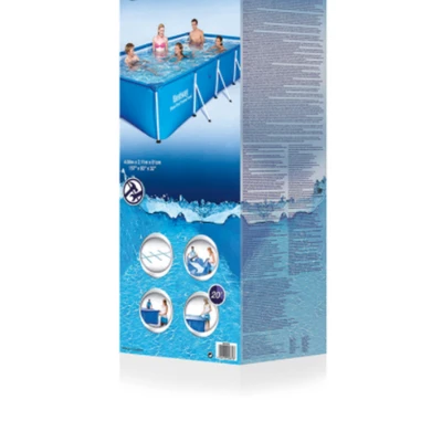 Gambar Bestway 400x211x81 cm Kolam Renang Frame Square 56405