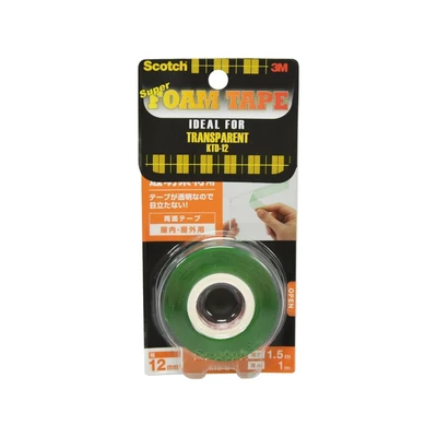 Gambar 3M Super Strong Scotch Double Tape Transparan - Hijau