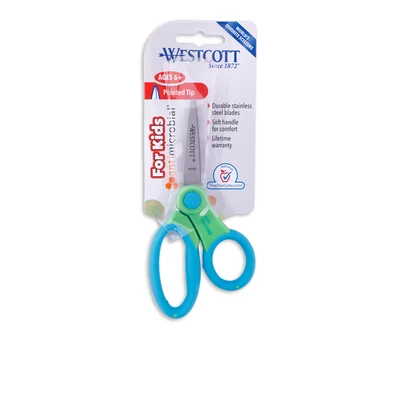 Gambar Westcott Gunting Anak Pointed Tip Dengan Soft Handle 5 Inch Random