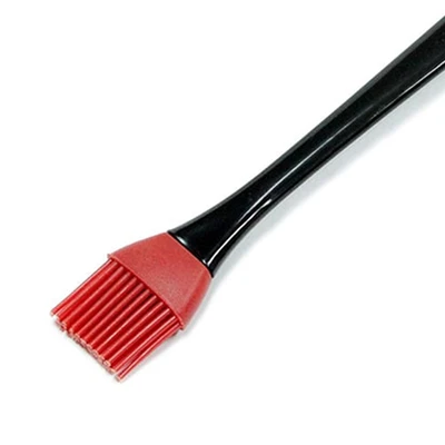 Gambar Chef Craft Kuas Kue Silikon 35 cm - Hitam / Merah