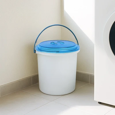 Gambar Proclean 17 Ltr Ember Dengan Tutup - Putih/Biru