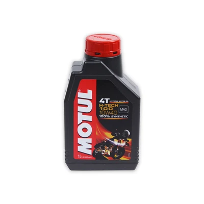 Gambar Motul H-Tech 100 Oli Mesin Motor 10W40 1 Ltr