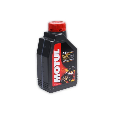 Gambar Motul H-Tech 100 Oli Mesin Motor 10W40 1 Ltr