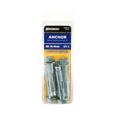 Gambar Krisbow Sleeve Anchor 0.9 cm x 2.5 - 2.2 cm 5 Pcs