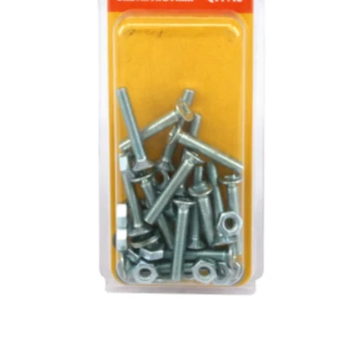 Gambar Krisbow Set Baut Dan Mur 4 X 24 mm 15 Pcs