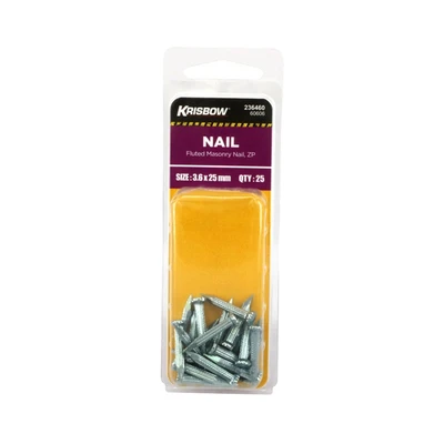 Gambar Krisbow Paku Dinding 3.7X25mm 25Pcs