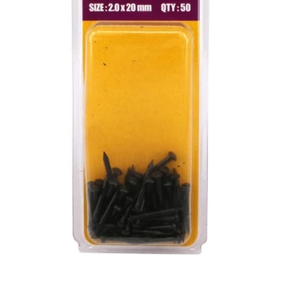 Gambar Krisbow Paku Dinding 2.0 X 20 mm 50 Pcs - Hitam