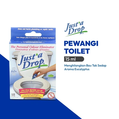 Gambar Just A Drop Penghilang Bau Toilet 15 ml - Biru