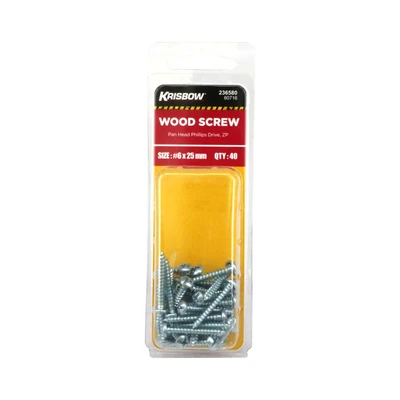 Gambar Krisbow Sekrup 3.5 X 25 mm 40 Pcs