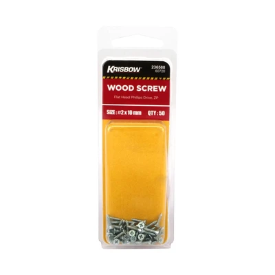 Gambar Krisbow Sekrup Dinding 2.1X10 mm 50 Pcs