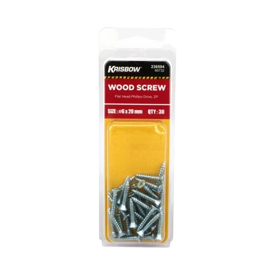 Gambar Krisbow Sekrup Dinding 3.5X20 mm 30 Pcs
