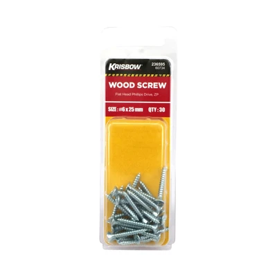 Gambar Krisbow Sekrup Dinding 3.5X25 mm 30 Pcs