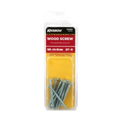 Gambar Krisbow Sekrup Dinding 4.1X45 mm 10 Pcs