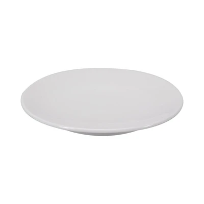 Gambar Delicia Simple Plus Piring Makan Keramik 16x16 cm - Putih