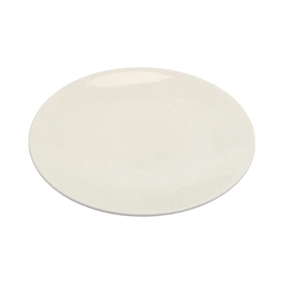 Gambar Delicia Simple Plus Piring Makan Keramik 27x27 cm - Putih