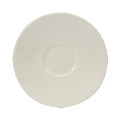 Gambar Delicia Simple Plus Cangkir Keramik Dengan Saucer 200 ml - Putih