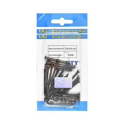 Gambar Mr.Safety Paku Beton 4 cm - Hitam