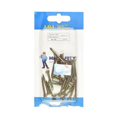 Gambar Mr.Safety Paku Gypsum 1 1/4 Inch Set 25 pcs