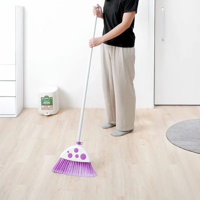 Gambar Proclean Sapu Polkadot - Ungu Putih