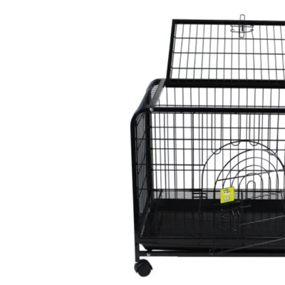 Gambar Paws N Tail Kandang Anjing & Kucing 78.5x47.7x64 cm - Hitam